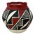 Vintage Acoma Pueblo Polychrome Pottery Jar by M. Chino – Hand Painted Geometric Olla Vase For Sale