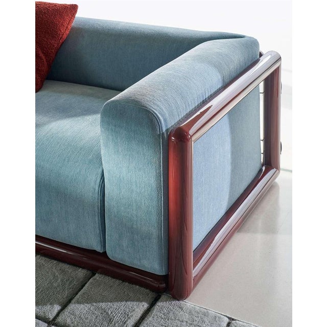 Not Yet Made - Made To Order Cornaro Three-Seater Sofa by Carlo Scarpa for Cassina For Sale - Image 5 of 10