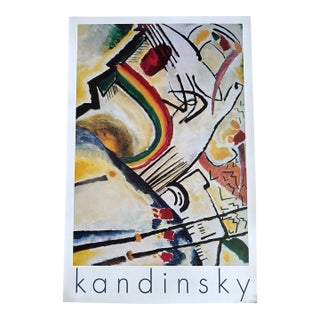 Wassily Kandinsky Authentic Original Vtg. 1991 Tate Gallery Exhibition Poster of Masterpiece "Cossacks" (1910–1911) For Sale