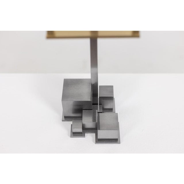 Easel in Metal and Bronze For Sale - Image 9 of 11