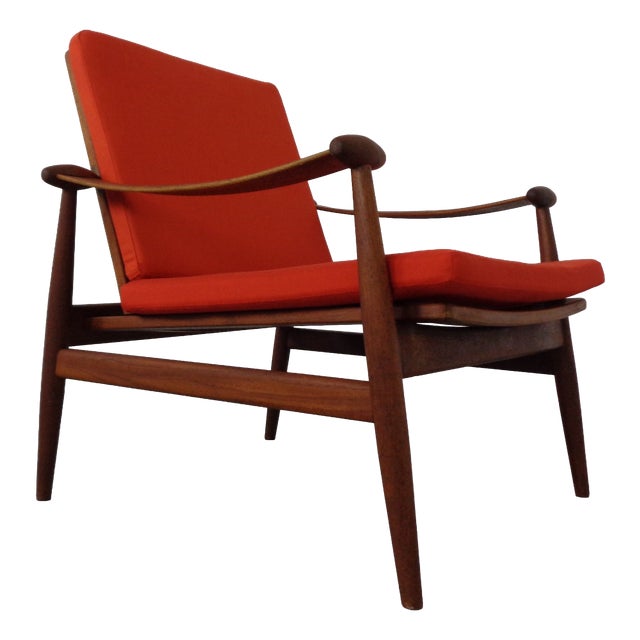Teak Model 133 Armchair by Finn Juhl for France & Son, Denmark, 1960s For Sale