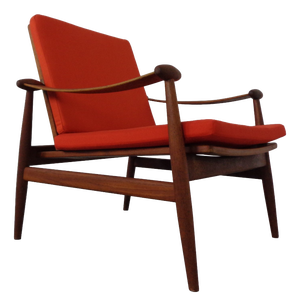 Teak Model 133 Armchair by Finn Juhl for France & Son, Denmark, 1960s