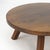 This large, round coffee table from the 1960s is crafted in the Brutalist style and made of heavy, high-quality oak. The...