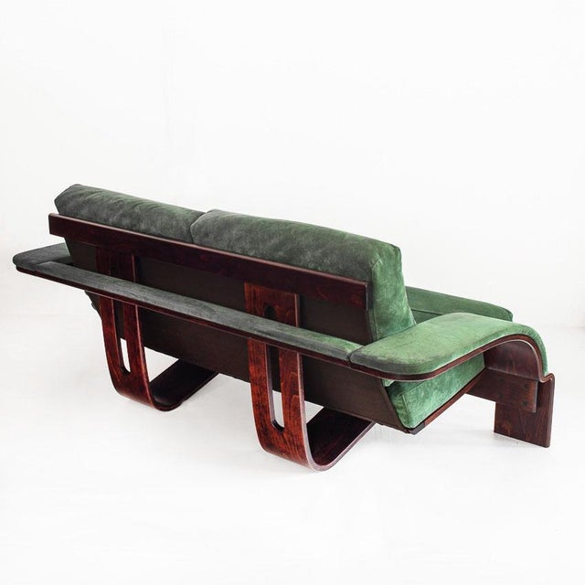 Contemporary Vintage Three Seater Sofa by Åke Fribytter for Nelo Möbel, Sweden, 1990s For Sale - Image 3 of 13