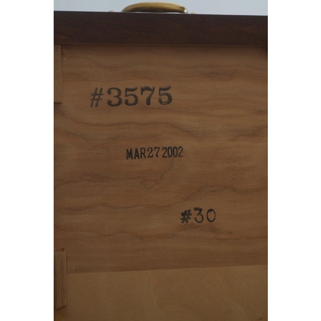 Stickley Chippendale Style Mahogany Lingerie Chest For Sale - Image 16 of 16