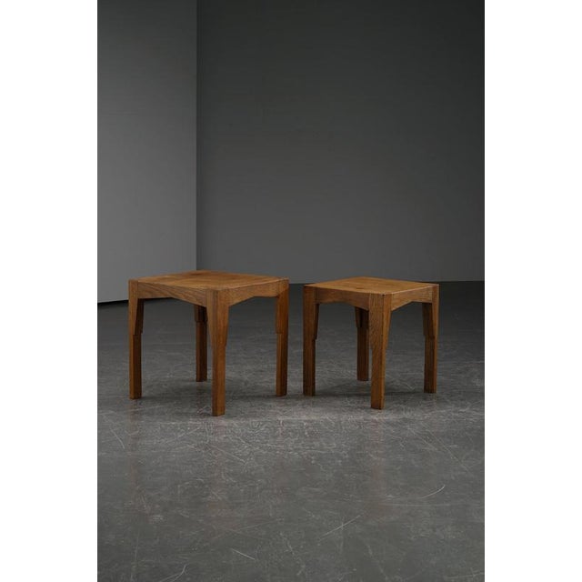 Vintage Art Deco Side Table, 1940s For Sale - Image 8 of 13