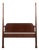 Henkel Harris Queen Size Cherry Poster Bed Headboard For Sale