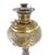 19h Century Cast Polished Brass Tripod Base Adjustable Height Oil Flor Lamp MINT For Sale - Image 17 of 17