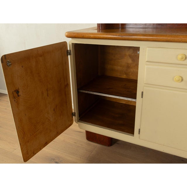 Glass Vintage Art Deco Kitchen Cupboard, 1920s For Sale - Image 7 of 11