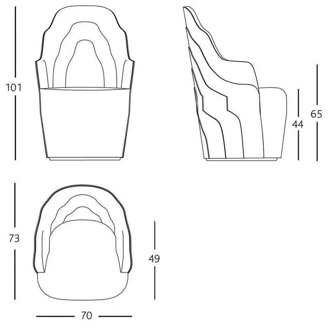 Color & Blanche Contemporary Leather Couture Armchair by Bd Barcelona For Sale - Image 6 of 10