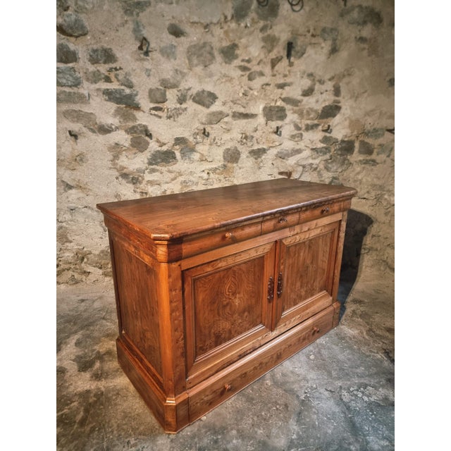 19th Century Louis Philippe French Elm Sideboard For Sale - Image 5 of 18