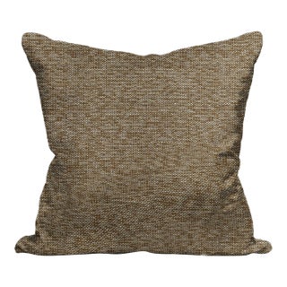 The House of Scalamandré Torrs Pillow, Chestnut For Sale