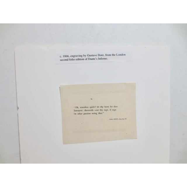 Nimrod, who built the Tower of Babel, was punished in hell as a giant who blows a horn to no avail. The illustration from...