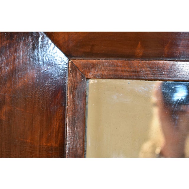 19th Century Walnut Mirror From England For Sale - Image 12 of 12