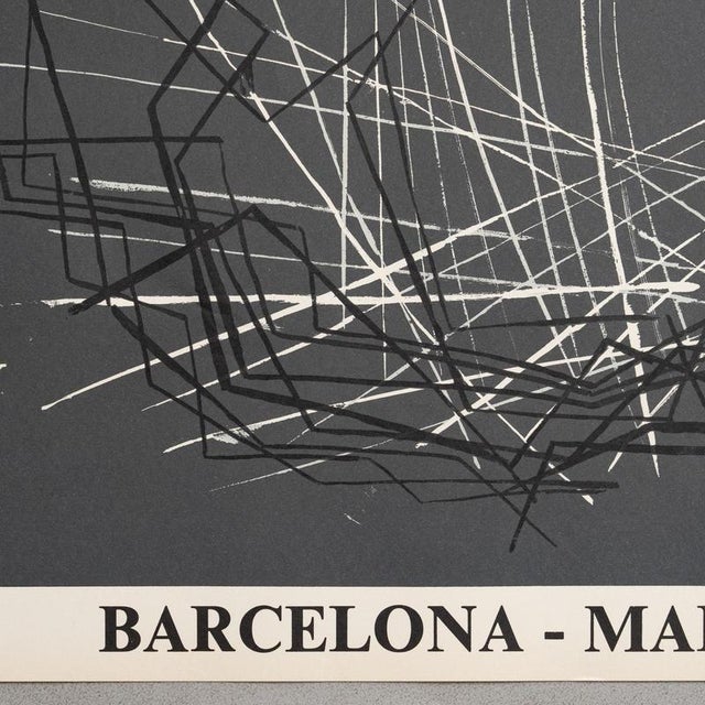 1970s Joan Claret at Sala Gaspar Poster, 1972 For Sale - Image 5 of 10