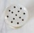 Farmhouse Vintage Hand Painted Porcelain Hatpin Holder For Sale - Image 3 of 9