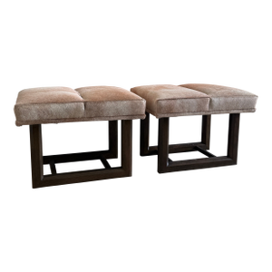Pair Elana Hide Benches