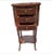 French Louis XV Style Ormolu Mounted Mahogany 2-Tier 3-Drawer Side Table in very good vintage condition. Features 3...
