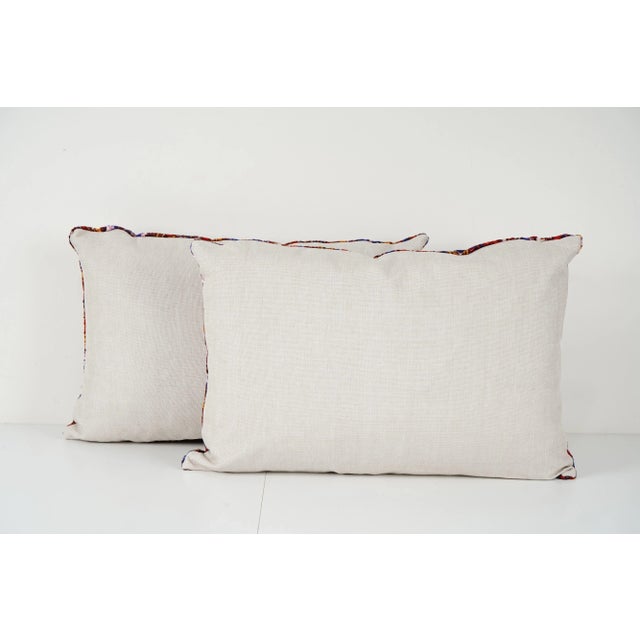 Turkish Velvet Pillow Cover - A Pair For Sale - Image 4 of 4