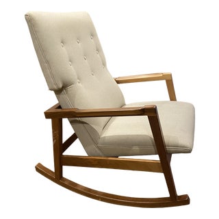Jen Risom Rocker in Walnut For Sale