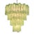 Metal Green Murano Glass Waterfall Chandelier from Justfurnituress SRL For Sale - Image 7 of 18