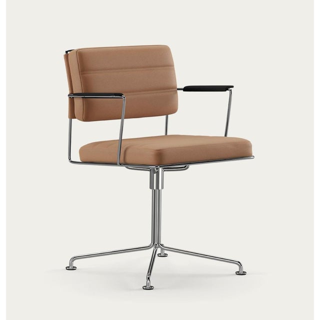 Contemporary Time Chair in Chrome by Henrik Tengler For Sale - Image 3 of 12