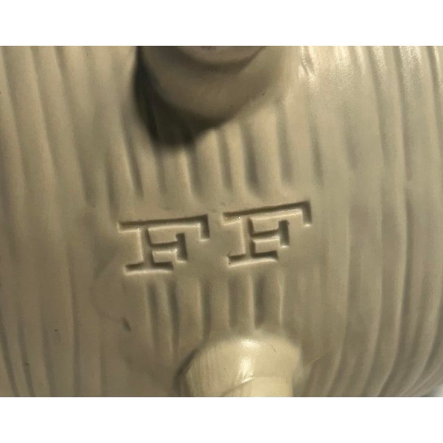 Mid Century Modern Fitz and Floyd Nautilus Seashell Planter For Sale In Naples, FL - Image 6 of 6