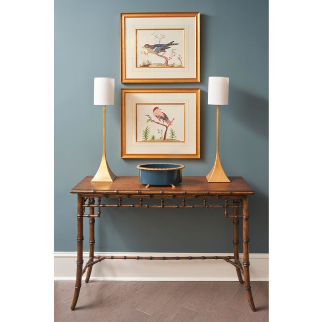 Pie Crust Cachepot/Planter - Navy, Small For Sale In Raleigh - Image 6 of 6