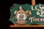 c. 1900s-1910s; L.C. Smith & Bros. Typewriter Co. - Syracuse, NY Colorful self-framed tin lithograph advertising sign for...