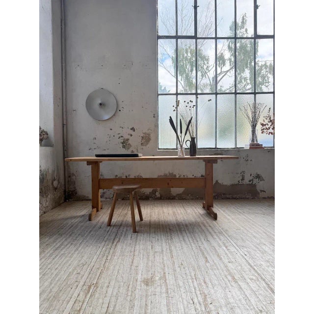 Pine Dining Table, Perriand Mountain, France, 1960s For Sale - Image 4 of 18