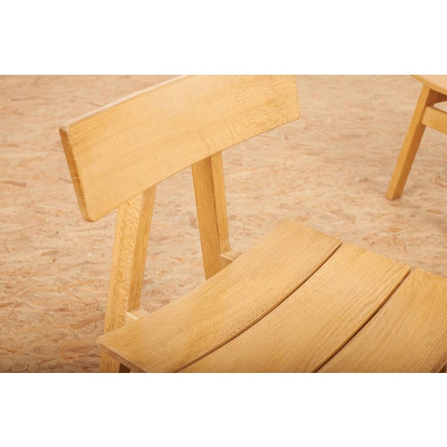 Chairs in Oak Frame by Hans Anliker for Horgen Glarus, 1962, Set of 6 For Sale - Image 8 of 13