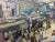 Paper 1960s Oil Painting Market Yudin Igor Dmitrievich For Sale - Image 7 of 10