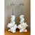 Vintage White Plaster Shell Table Lamps - Pair For Sale - Image 10 of 12