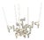 Modular Candlesticks by Stoffi & Nagel for BMF, Germany, 1960s, Set of 11 For Sale