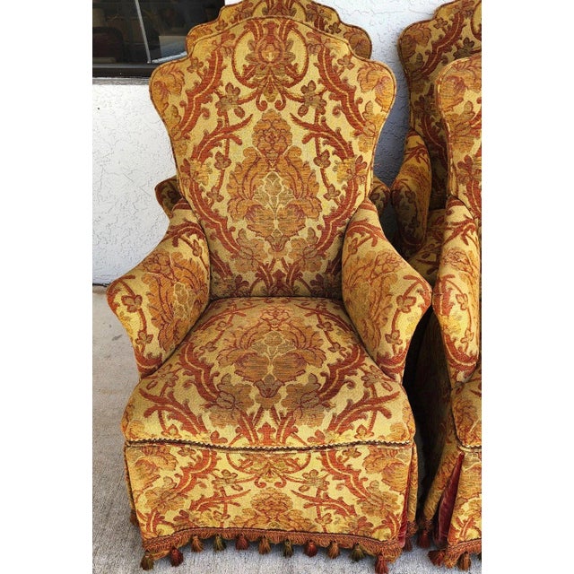 Ferguson Copeland Stately Dining Armchairs Set of 8 For Sale - Image 15 of 17