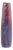 Tall European Red and Blue Glazed Studio Ceramic Vase, 1964 For Sale