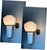 Brass Wall Sconces by Hans-Agne Jakobsson for Hans-Agne Jakobsson AB Markaryd, 1960s, Set of 2 For Sale - Image 6 of 10