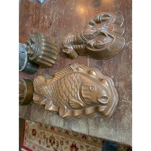 Collection of Copper Molds For Sale - Image 13 of 15