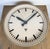 Large Brown Industrial Factory Wall Clock from Pragotron, 1960s For Sale - Image 10 of 17