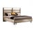 Early 21st Century Casa Milano Poesia Upholstered 5-Piece Italian Bedroom Set With Led Bed For Sale - Image 5 of 8