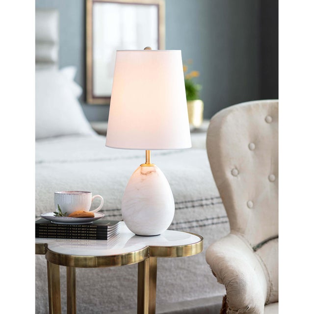 Traditional Regina Andrew Jared Alabaster Mini Lamp For Sale - Image 3 of 8