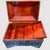 Blue Handmade Lapis & Mother of Pearl Jewelry Box - Trinket Box From Egypt For Sale - Image 8 of 10