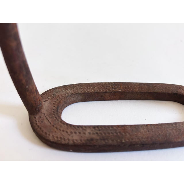 1900s Antique English Wilkinson & Kidd Equestrian Horse Saddle Stirrup, Single For Sale - Image 4 of 7