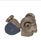Vintage Pair of Rare Brass Ram's Head Bookends For Sale - Image 10 of 10