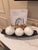 Vintage Two’s Company Capiz Shell Decorative Spheres — Set of 7 For Sale In Charleston - Image 6 of 6