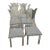 70's MCM Lucite Wingback Dinish Chairs (Set of 6) For Sale