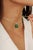 3.21 Carat Emerald Floral Pendant With Diamond Pavé Bail in 925 Silver For Sale - Image 6 of 12