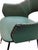 Vintage Chairs with Round Backrest in Green Skay, 1970s, Set of 4 For Sale - Image 11 of 12