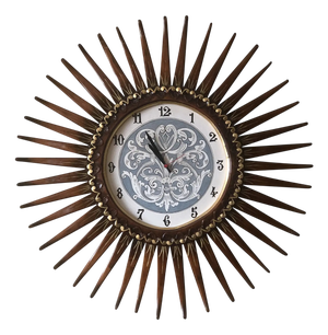 Sunbeam Maple Wood Clock by Simoeng, 1990s