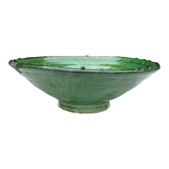 Moroccan Tamegroute Large Bowl For Sale